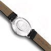 Moderno Vegan Leather Watch Silver, White & Black Watch Hurtig Lane Vegan Watches