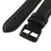 Mykonos Vegan Leather Watch All Black/Black Watch Hurtig Lane Vegan Watches