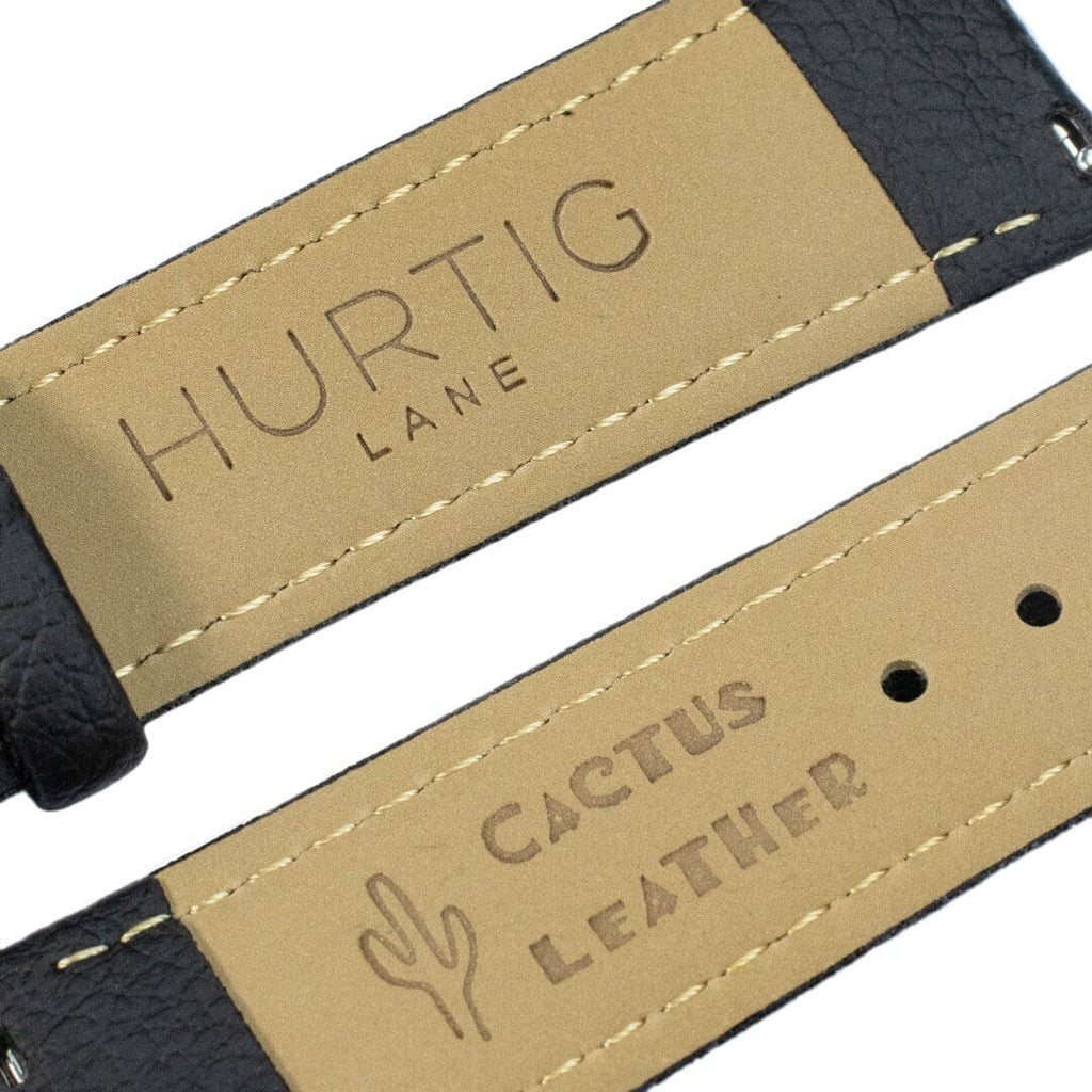 Neliö Square Vegan Leather Gold/White/Black Watch Hurtig Lane Vegan Watches